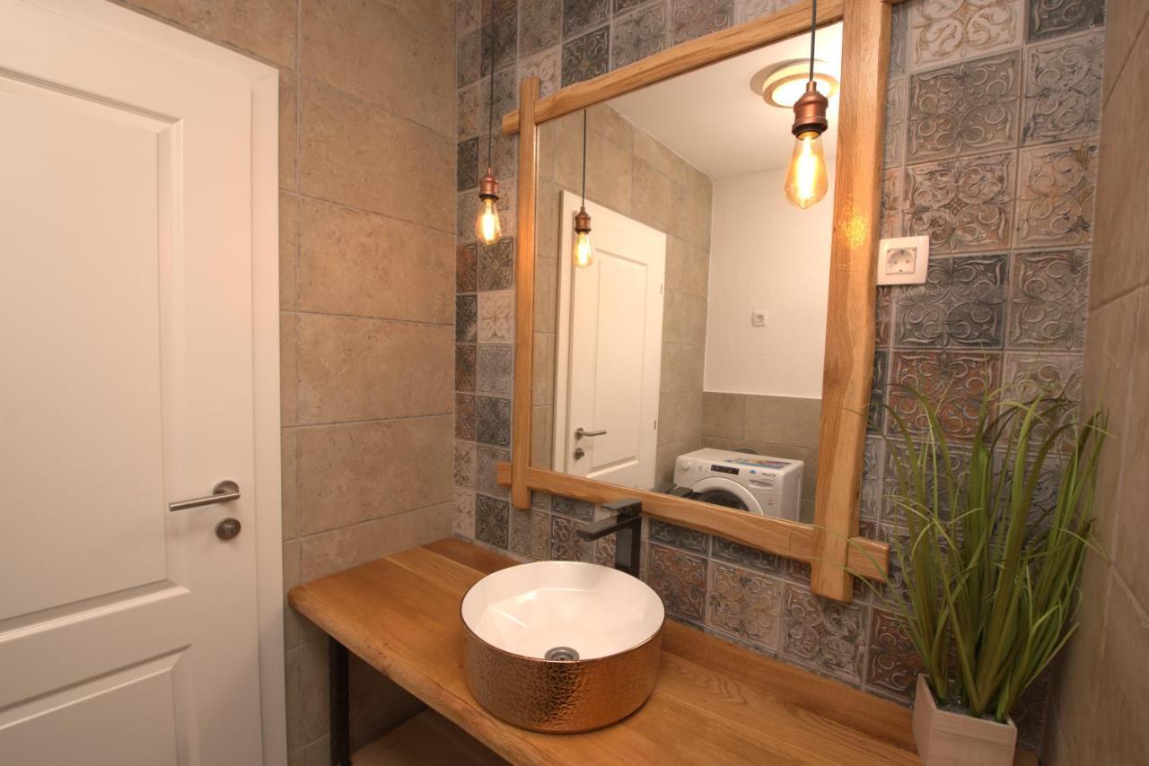 Casa Di Marko-New Modern Rustic House With Pool And Spacious Garden! Privlaka  Zewnętrze zdjęcie